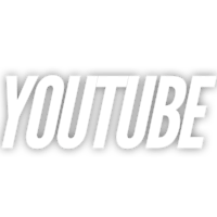 youtube logo on a black background